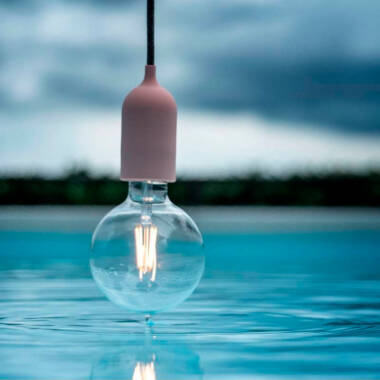 Product of Eiva Pastel Outdoor Silicone Pendant Lamp IP65 Creative-Cables PDESALPA15SN02