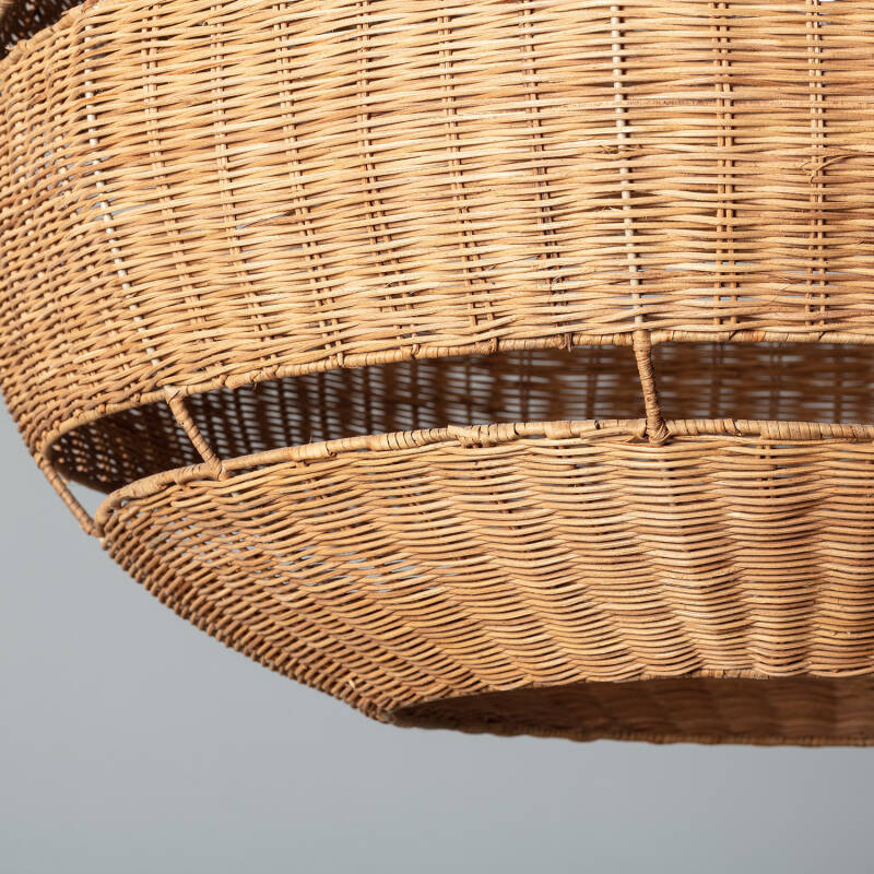 Produkt von Hängeleuchte Rattan Aussen Oblate Bulang Ø800 mm ILUZZIA