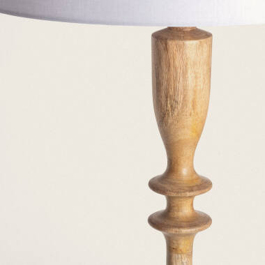 Product van Staande Lamp van Hout Meena ILUZZIA