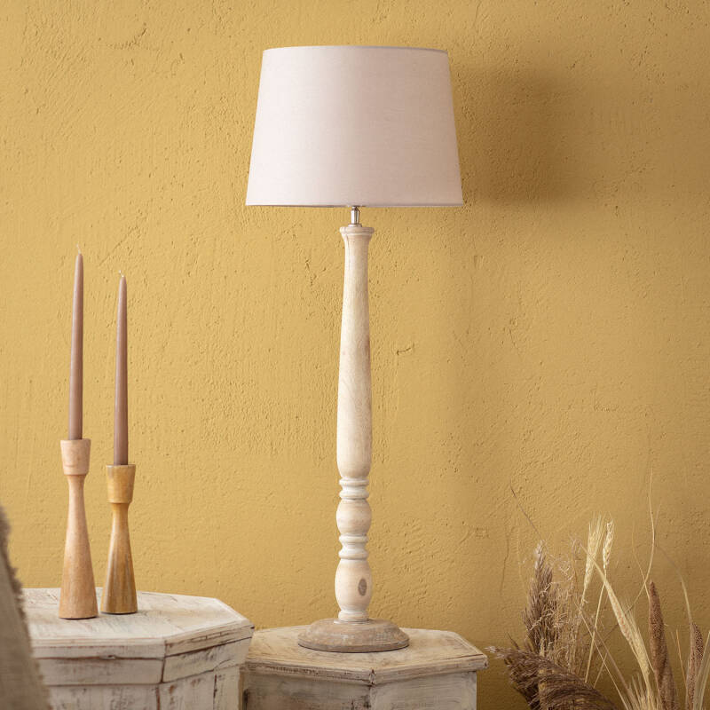 Product of Daksh Wooden Table Lamp ILUZZIA 