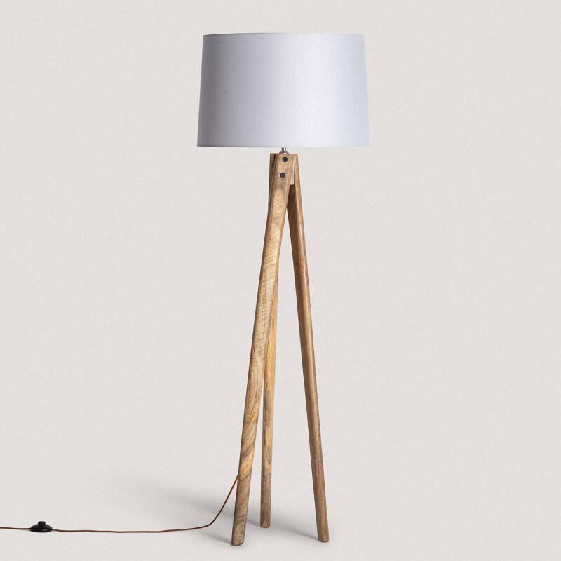 Product of Kumar Wooden Floor Lamp ILUZZIA