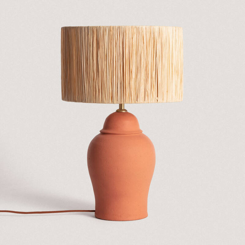 Produit de Lampe à Poser Terracota Ilana ILUZZIA