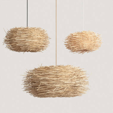 Producto de Hanglamp Rotan Nulko ILUZZIA