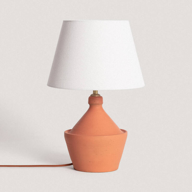 Prodotto da Lampada da Tavolo Terracotta  Aike ILUZZIA