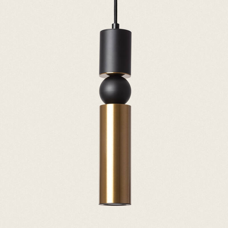 Product of Luyo Metal & Glass Pendant Lamp 