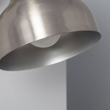 Product van Wandlamp Aluminium Richtbaar met 1 Spot Zilver Emer