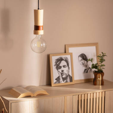 Product of Túria Wood Pendant Lamp 