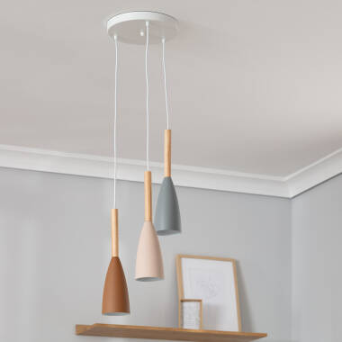 Produit de Suspension Métal et Bois Rain