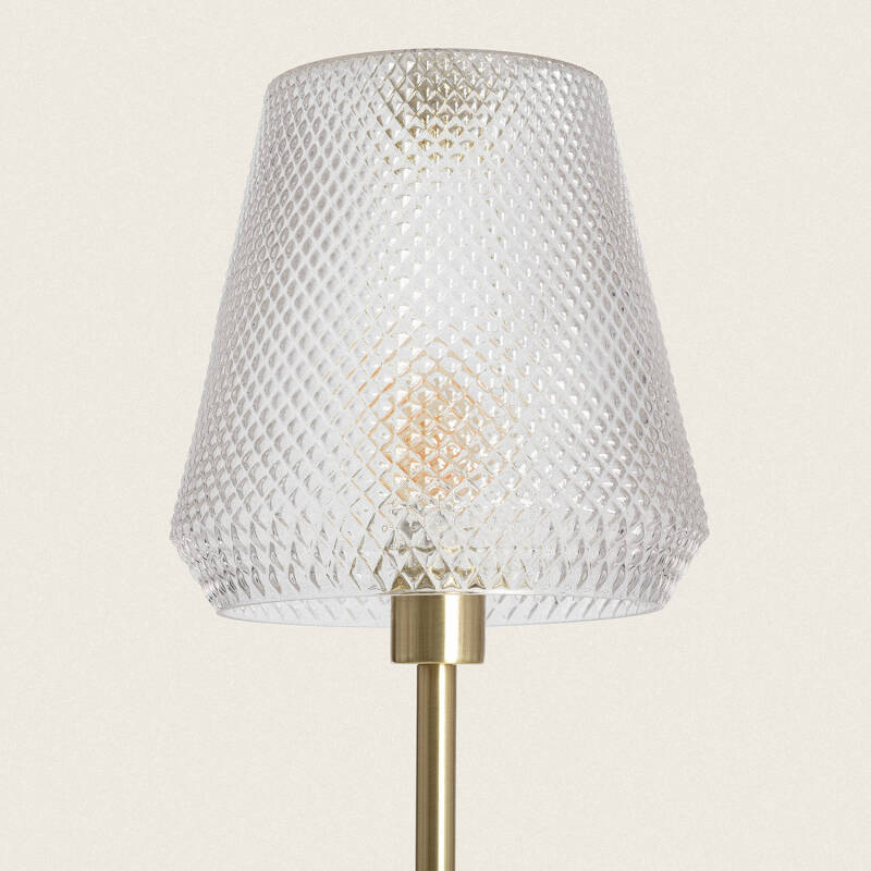 Produit de Lampadaire Métal et Verre Stiklu 