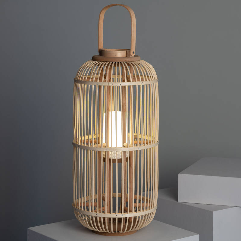 Product of Javea Rattan Portable LED Table Lamp