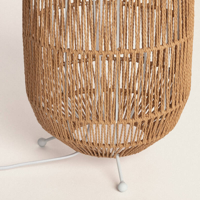 Produit de Lampadaire Papier Tressé Satie