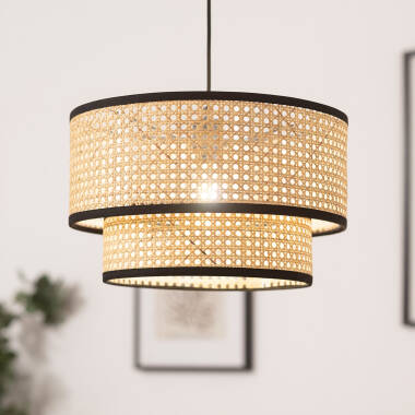 Product of Doppio Huela Rattan Pendant Lamp 