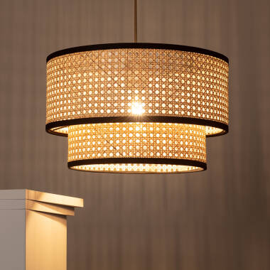 Product of Doppio Huela Rattan Pendant Lamp 