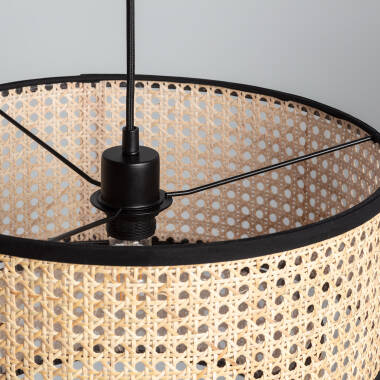 Product van Hanglamp Rotan Huela Doppio