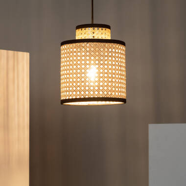 Product van Hanglamp Rotan Huela Piccola