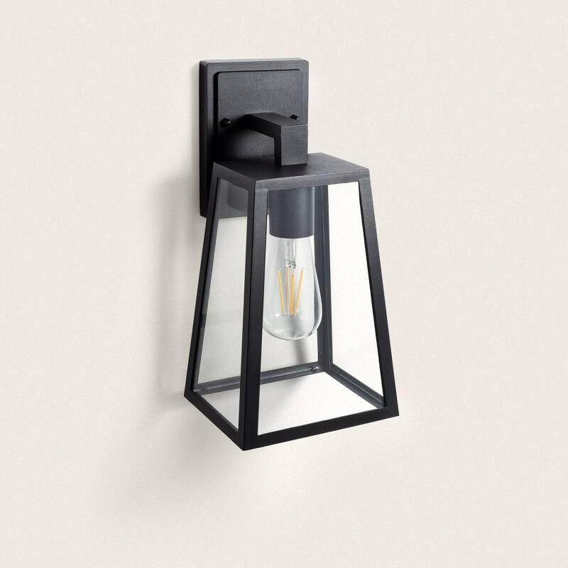 Product van Wandlamp Outdoor van Aluminium en Glas Karan