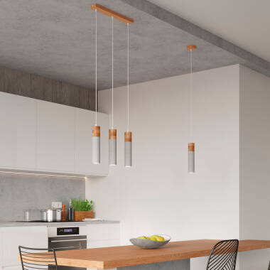 Product of Zane 3 Concrete Pendant Lamp SOLLUX