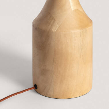 Product of Marala Wooden Table Lamp ILUZZIA 