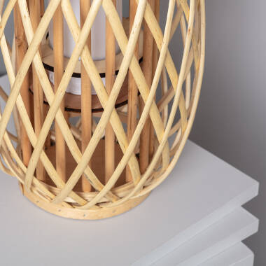 Product of Alejandría Rattan Big LED Table Lamp