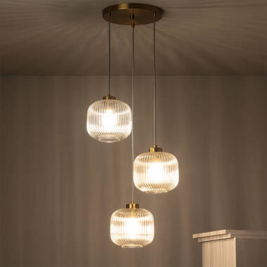 Product of Wilde Tri Glass Pendant Lamp 