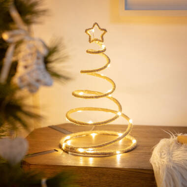 Product of Spiraly Rope LED Christmas Tree with Battery 