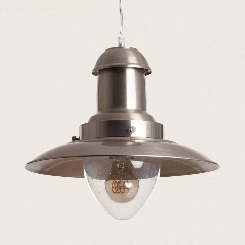 Produit de Suspension Nickel Satiné Fisherman 