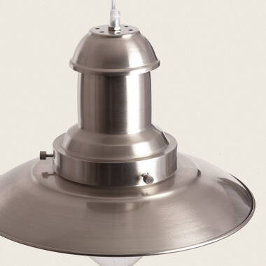 Product of Fisherman Satin Nickel Pendant Lamp 