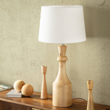 Produkt von Tischlampe aus Holz Marala ILUZZIA 