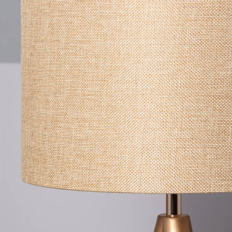 Product of Wolby Wood and Fabric Table Lamp