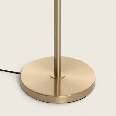 Prodotto da Lampada da Terra Metallo e Vetro Moonlight Brass Round 3 Lampade