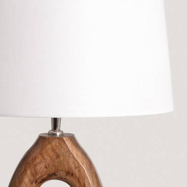 Product of Darshan Wooden Table Lamp ILUZZIA 