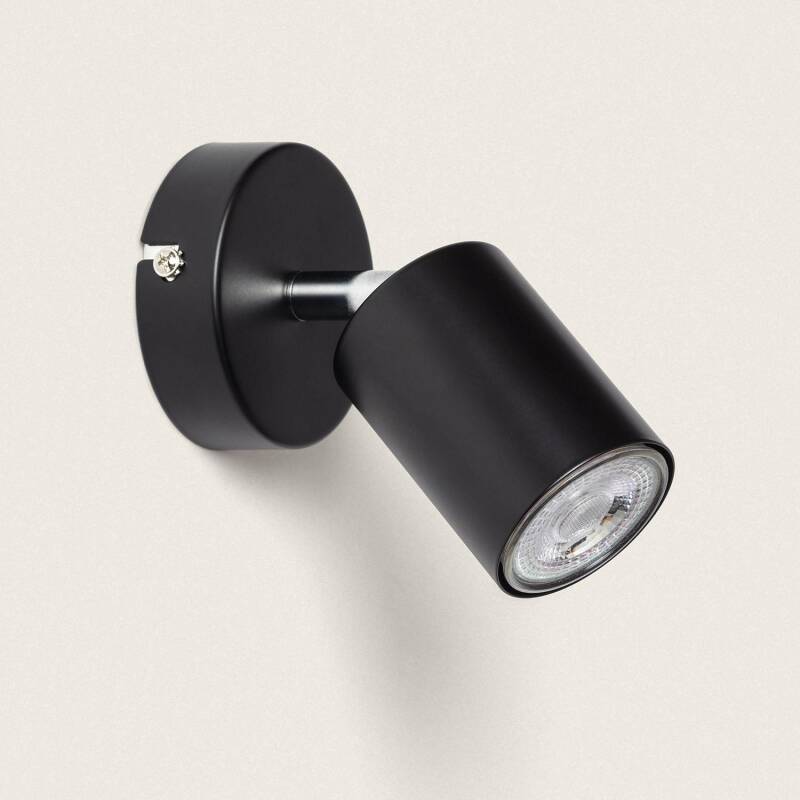 Product van PlafondLamp Verstelbaar Metaal 1Spot Albus Black 