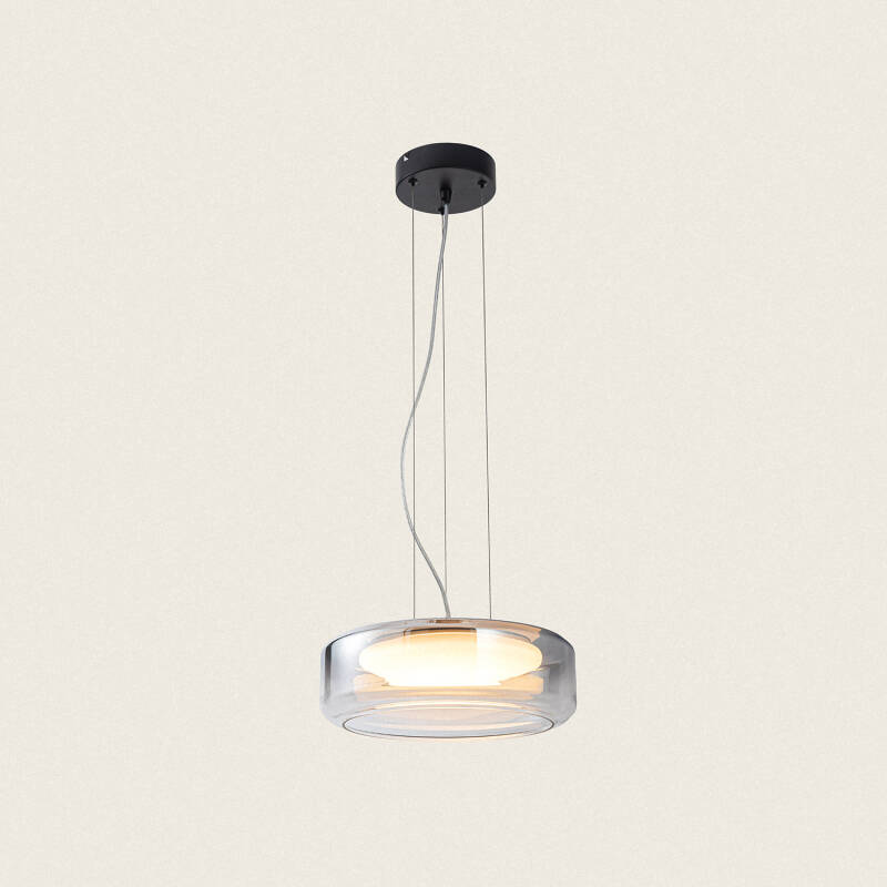 Product of Cliffen M 18W Metal & Glass LED Pendant Lamp 