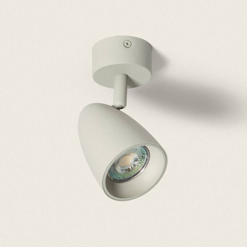 Product van Plafondlamp Aluminium Rond Adrien 1 Spot