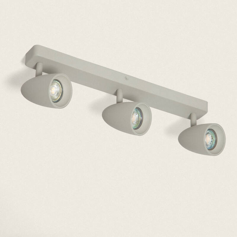 Product of Adrien Oblong 3 Spotlight Aluminium Ceiling Lamp 