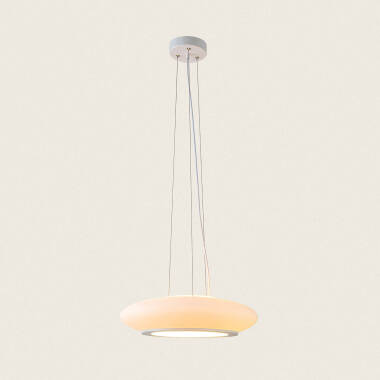 Hanglamp LED 18W Metaal en  Glas Hudson M