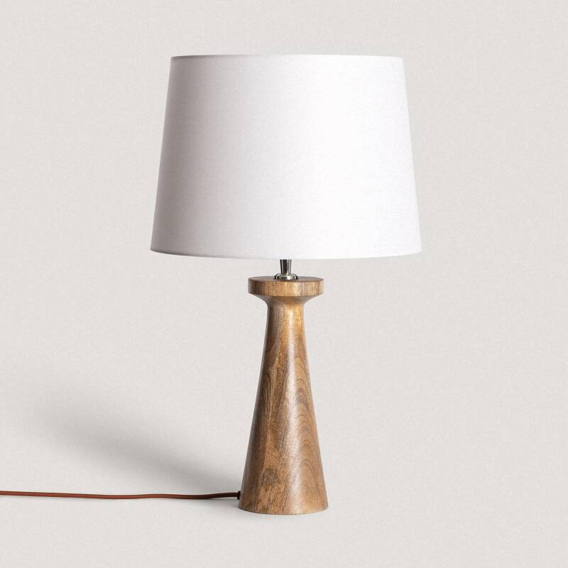 Product of Rani Wooden Table Lamp ILUZZIA 