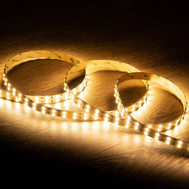 5m 24V Double Width LED Strip 120LED/m 15mm Wide Cut at Every 10cm