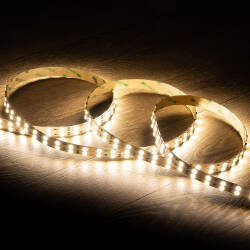 Product LED Strip 24V DC SMD5050 120LED/m 5m IP20 Breedte 15mm in te korten om de 10cm