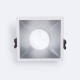 Product van Ring Downlight  Vierkant  45º Laag  UGR Voor LED Lamp GU10 / GU5.3  Zaagmaat 85x85 mm