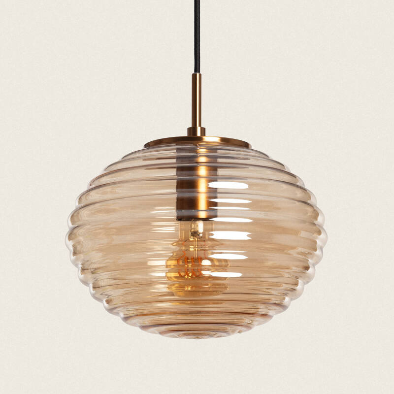 Product of Ailen Metal & Glass Pendant Lamp 