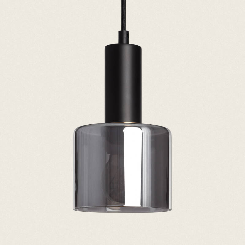 Product van Hanglamp Metaal en Glas Danae