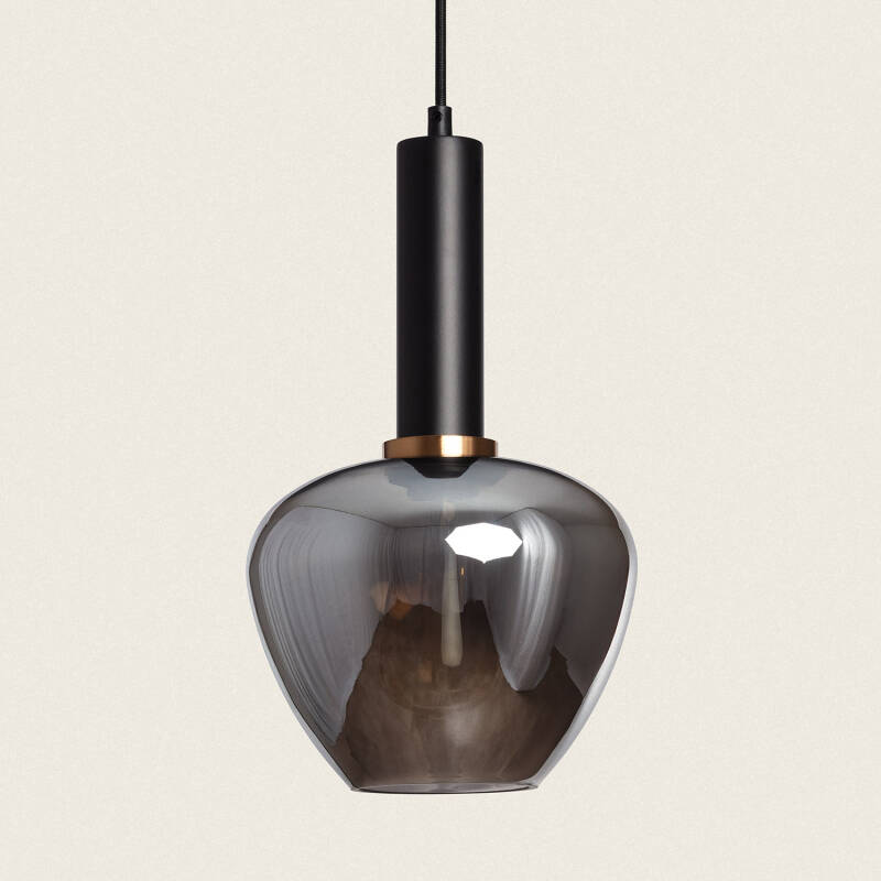 Product van Hanglamp Metaal en Glas Daira