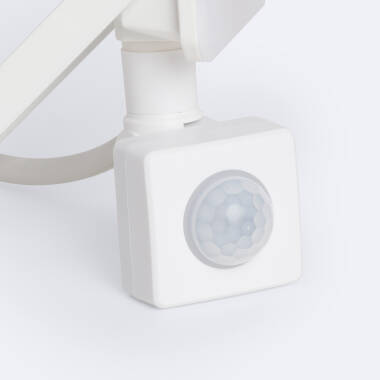 Product van Schijnwerper LED 10W IP65 Wit met PIR sensor