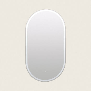 Koupelnové Zrcadlo s LED Světlem a Ochranou proti Zamlžení 100x60 cm Ona