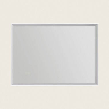 Badezimmerspiegel mit LED Licht und Antibeschlag 80x60 cm Maia