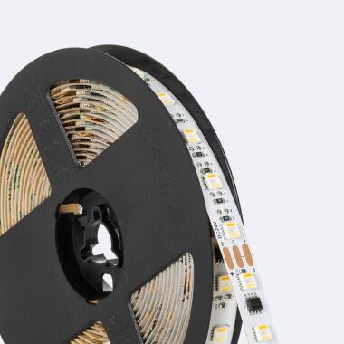 Product van LED Strip RGBWWIC Digital SPI 24V DC 60LED/m 5m IP20 Breedte 12mm in te korten om de 10cm