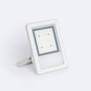 50W ELEGANCE Slim PRO Dimmable 0-10V LED Floodlight 170lm/W IP65 in White