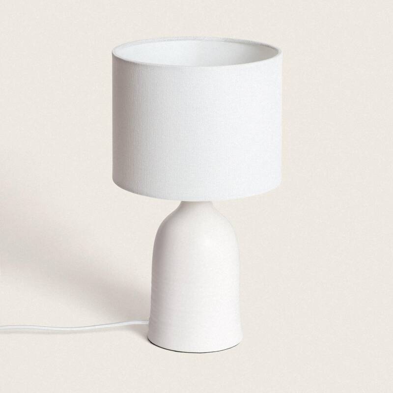 Product of Barva Ceramic & Fabric Table Lamp 