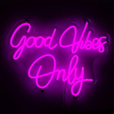 Produkt von LED-Neonschild Good Vibes Only